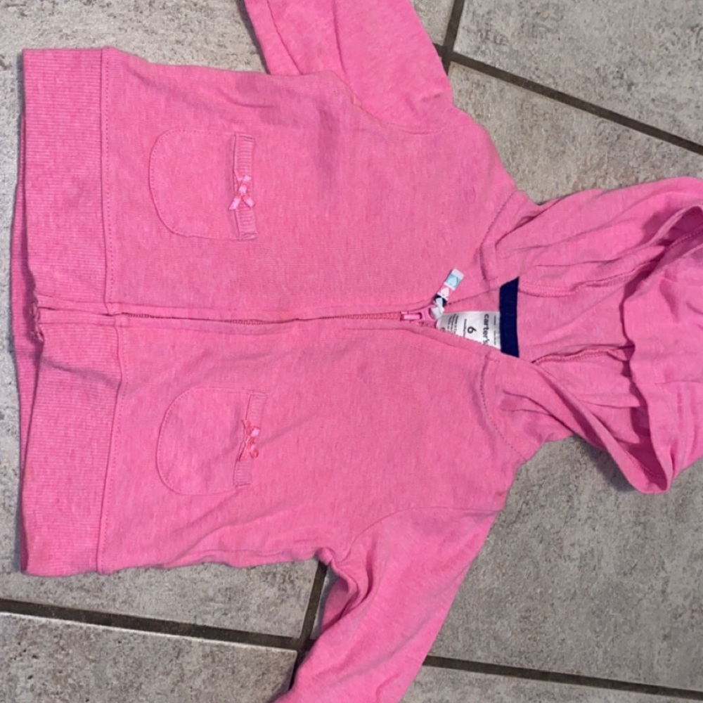 Pink Carter’s sweater